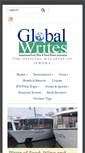 Mobile Screenshot of global-writes.com
